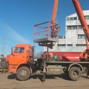 Аренда автовышки 29 метров КАМАЗ (481270-1) Цена: 1800 рублей/час