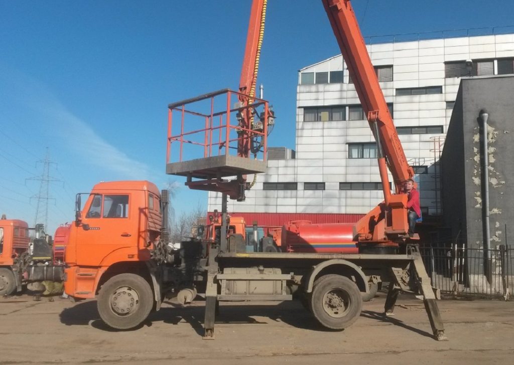 аренда автовышки в Москве и области